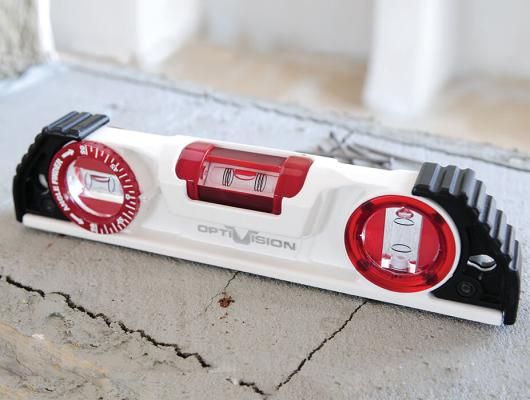 KAPRO Torpedo vaterpas 25 cm støbt aluminium med OPTIVISION og magnet